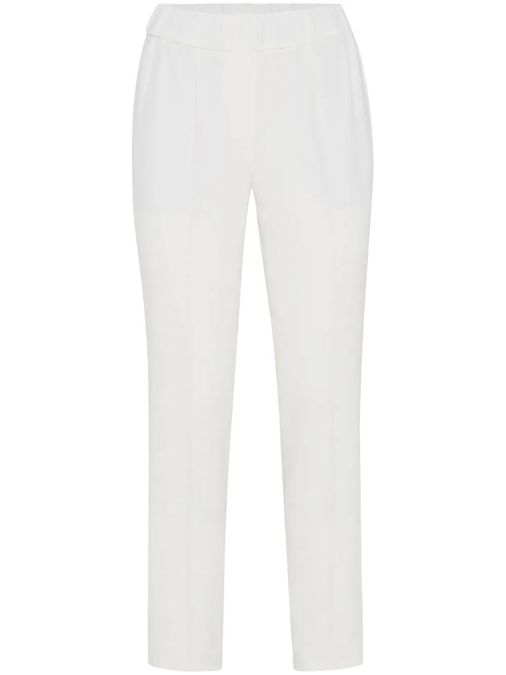 Зауженные брюки Brunello Cucinelli, белый
Зауженные брюки Brunello Cucinelli, белый