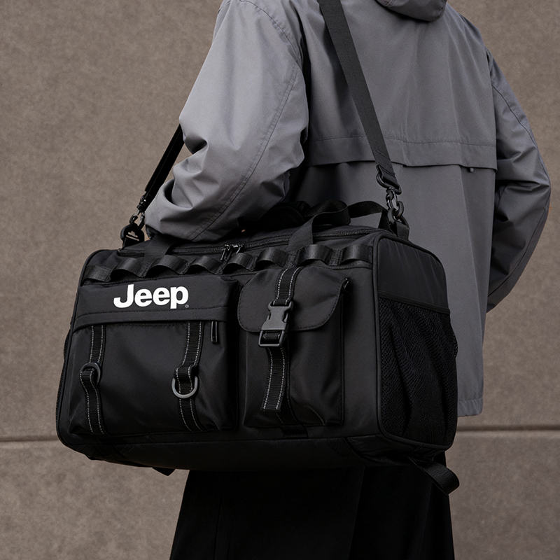 Jeep 36L дорожная сумка Oxford для мужчин, черная
Jeep 36L дорожная сумка Oxford для мужчин, черная