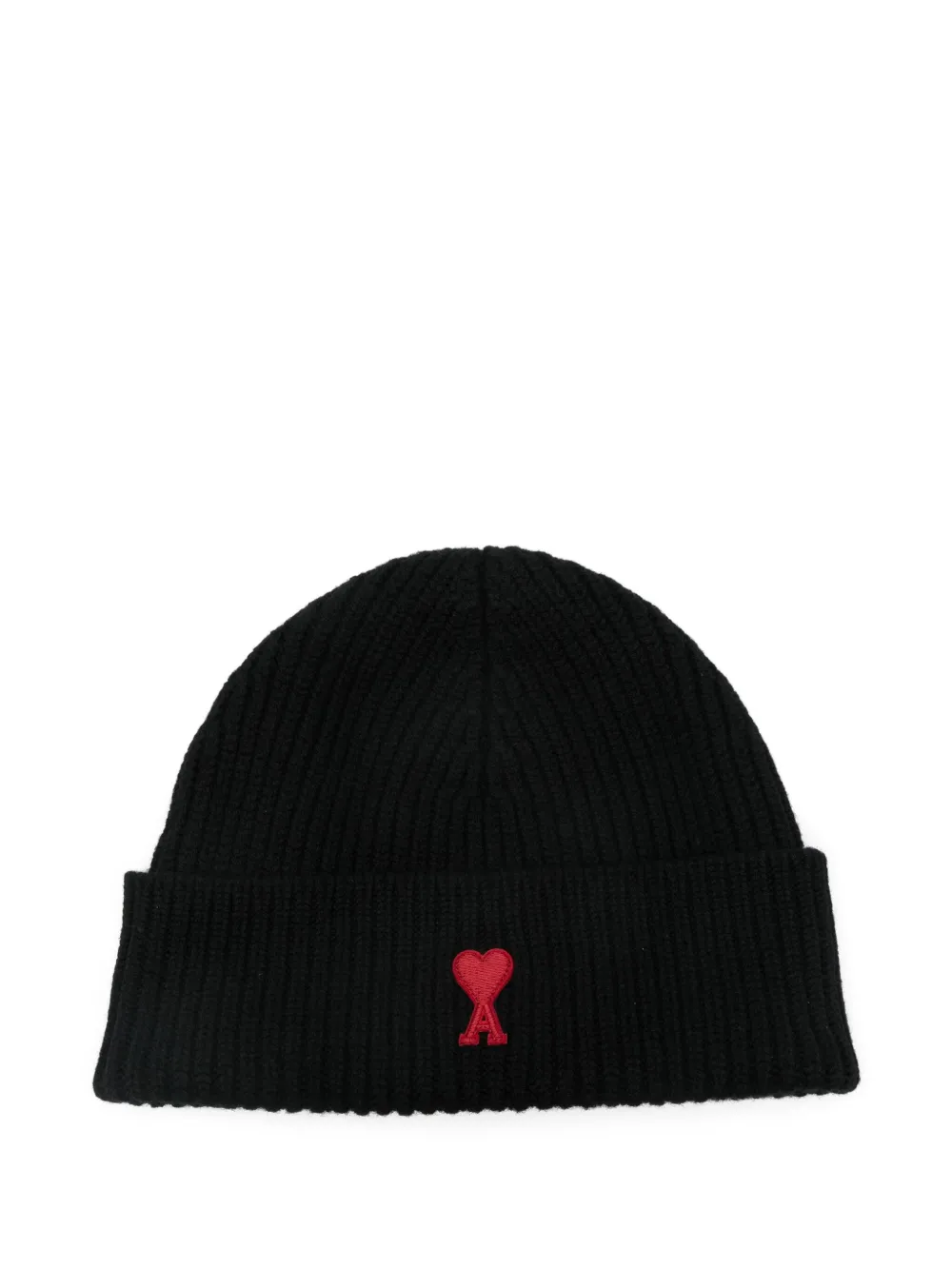Шапка бини в рубчик с логотипом AMI Paris, черный
Шапка бини в рубчик с логотипом AMI Paris, черный