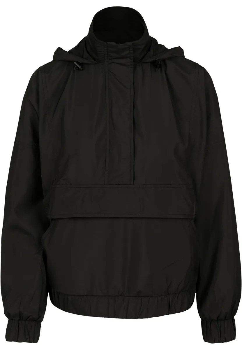 Куртка всепогодная URBAN CLASSICS " Urban Classics Women's Ladies Panel Pullover Jacket" (1 шт.), без капюшона, черный
Куртка всепогодная URBAN CLASSICS " Urban Classics Women's Ladies Panel Pullover Jacket" (1 шт.), без капюшона, черный