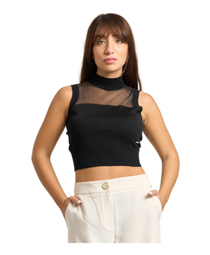 Черный свитер с V-образным вырезом Armani Exchange, черный
Черный свитер с V-образным вырезом Armani Exchange, черный