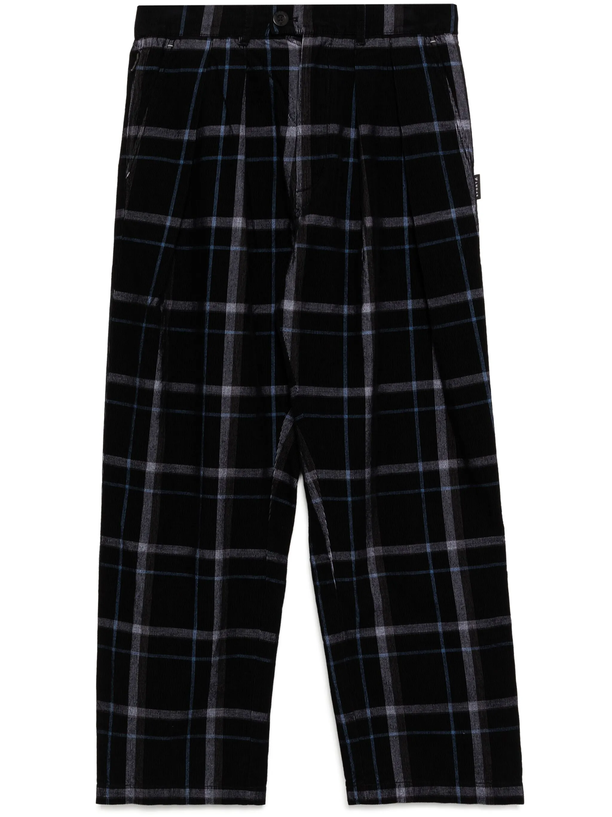 Широкие брюки в клетку Sport B. By Agnès B., синий
Широкие брюки в клетку Sport B. By Agnès B., синий