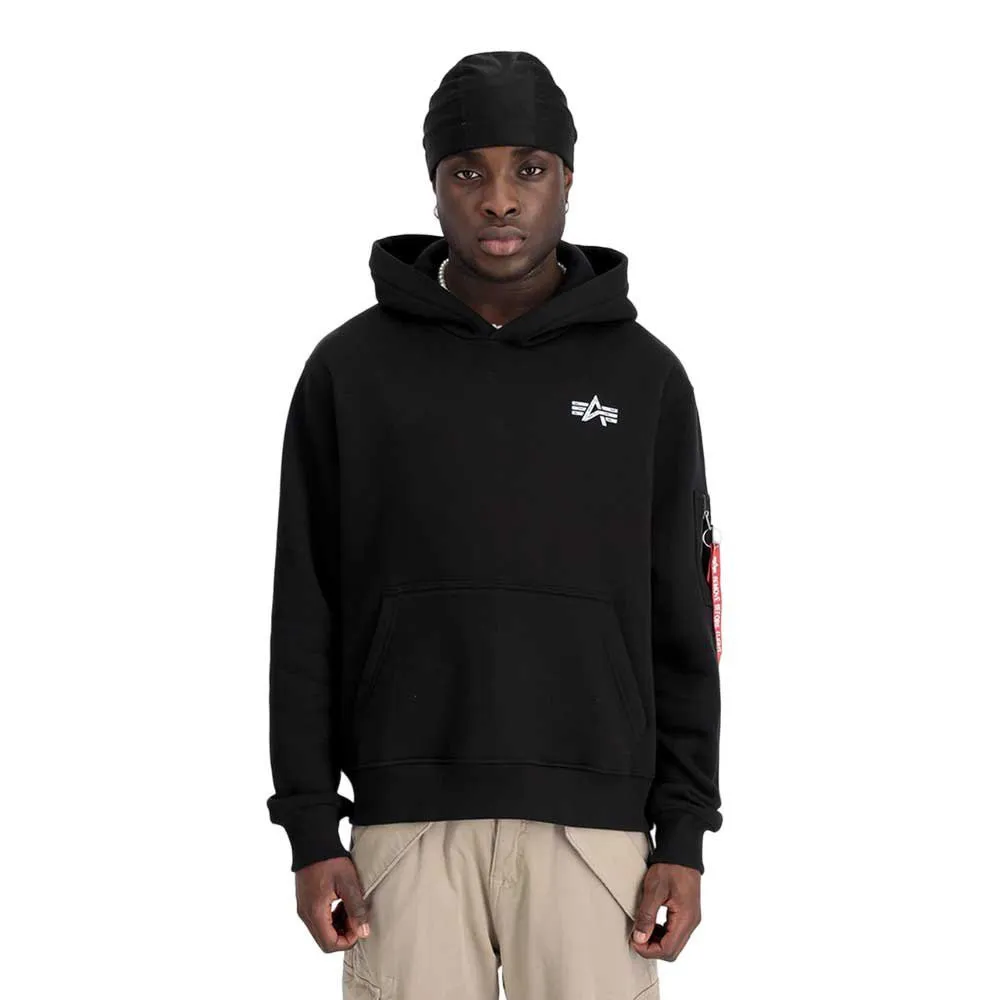 Худи Alpha Industries Signature Bp, черный 
Худи Alpha Industries Signature Bp, черный