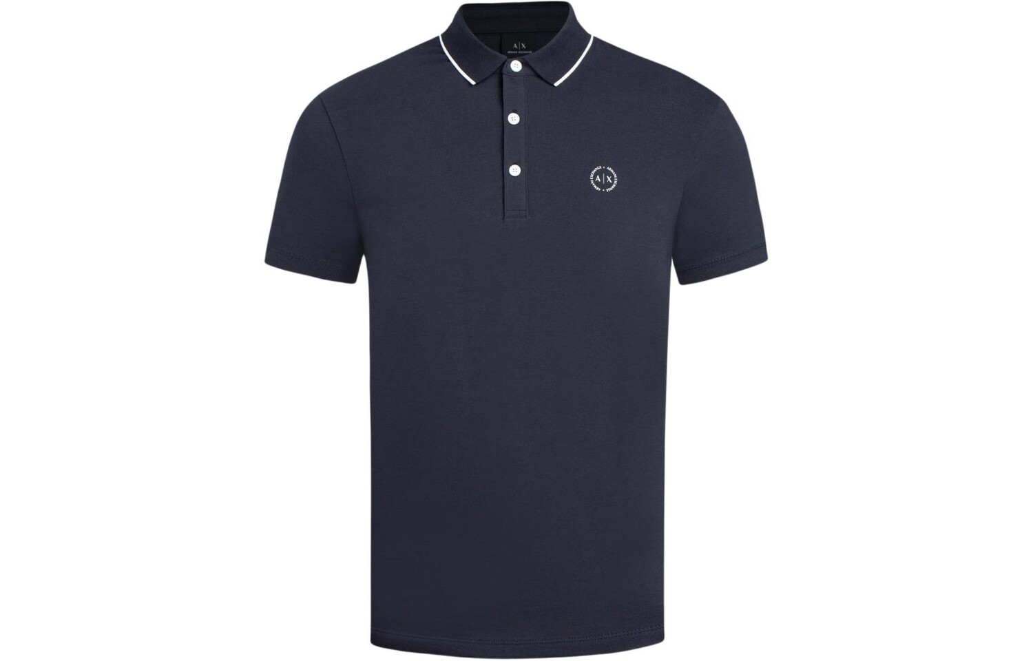 Рубашка поло мужская темно-синяя Armani Exchange, темно-синий
Рубашка поло мужская темно-синяя Armani Exchange, темно-синий