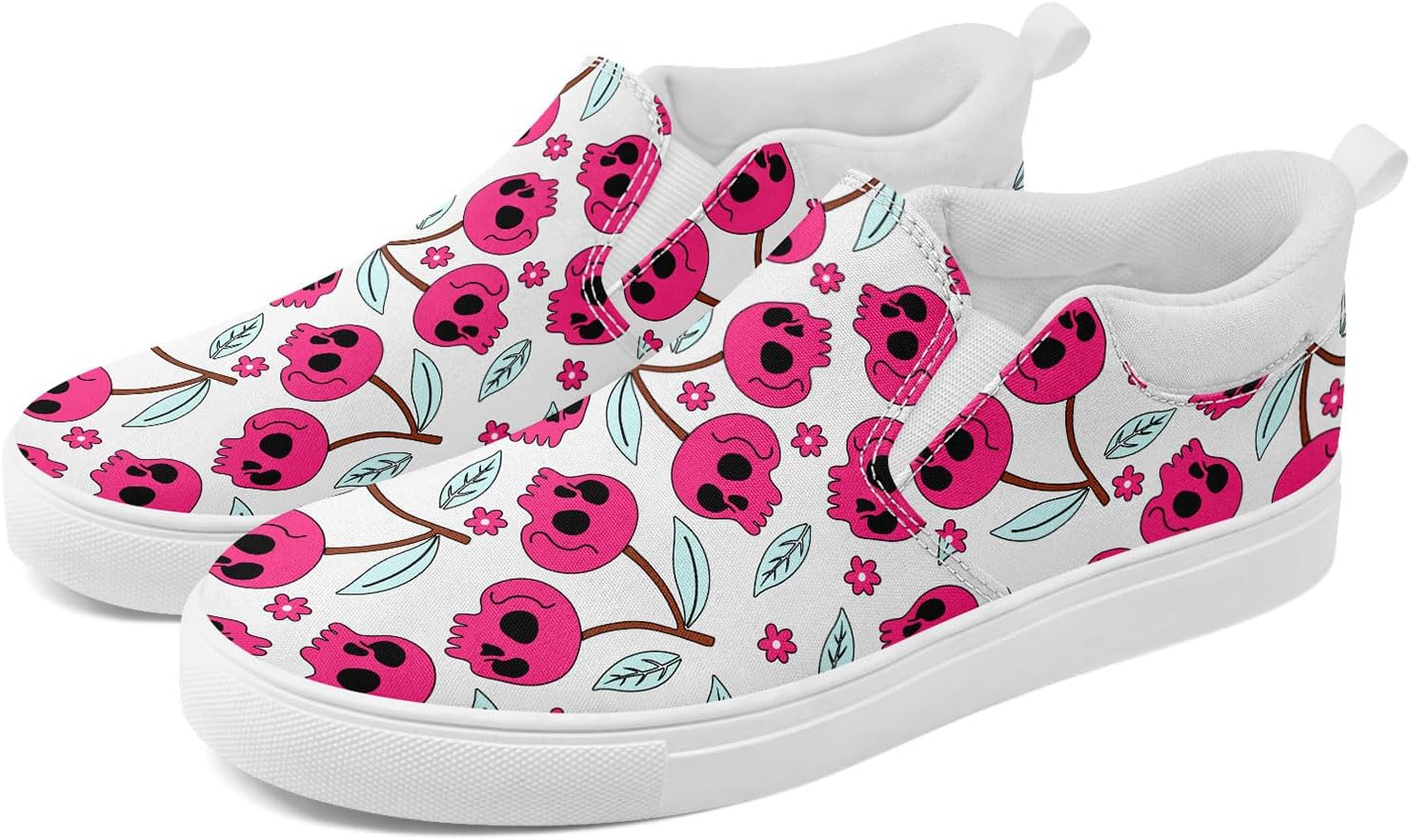 Стильные слипоны AWSOLE с черепом и цветами из канвы для мужчин и женщин, модные, удобные, легкие кроссовки на плоской подошве, белый/зеленый/розовый
Стильные слипоны AWSOLE с черепом и цветами из канвы для мужчин и женщин, модные, удобные, легкие кроссовки на плоской подошве, белый/зеленый/розовый