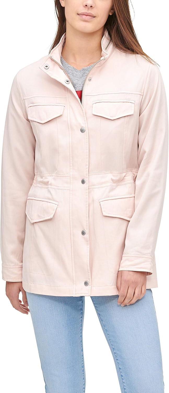 Женская куртка Levi's из хлопка и тенселя с воротником-стойкой, светло-розовый
Женская куртка Levi's из хлопка и тенселя с воротником-стойкой, светло-розовый
