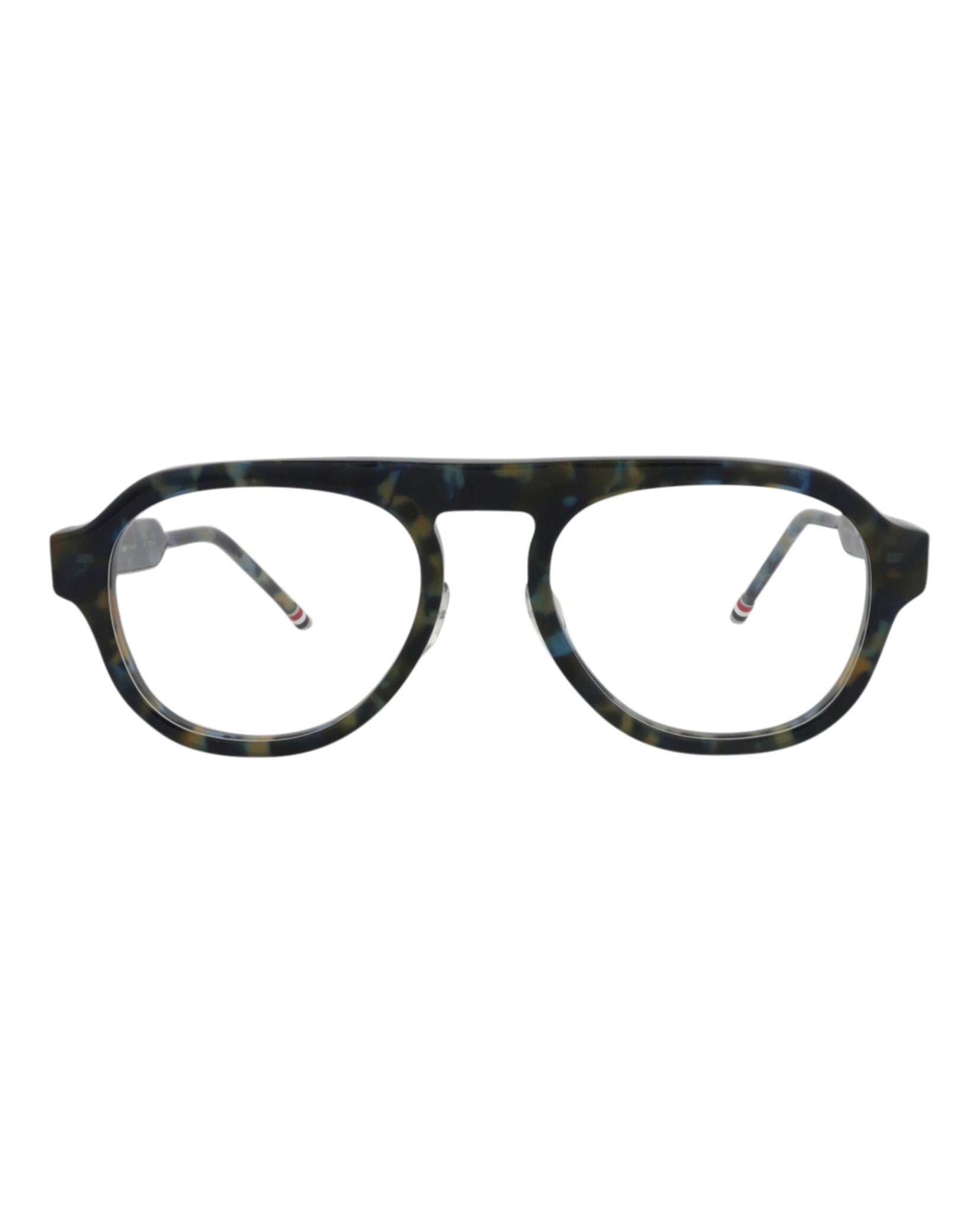 Оправы для очков Aviator-Frame из ацетата Thom Browne, цвет navy tortoise navy tortoise transparent
Оправы для очков Aviator-Frame из ацетата Thom Browne, цвет navy tortoise navy tortoise transparent