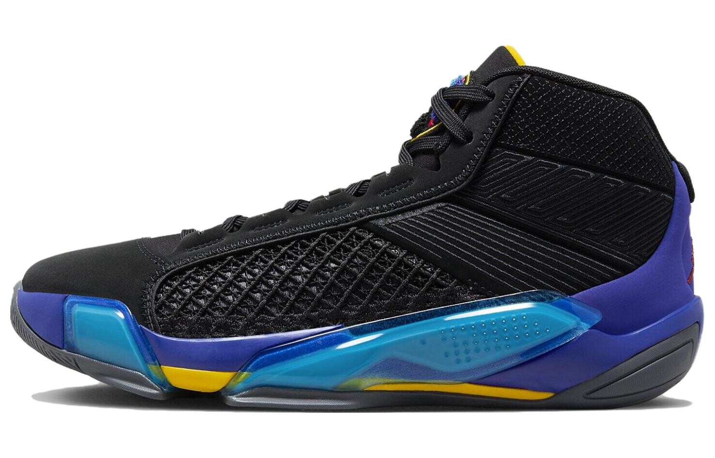 Баскетбольные кроссовки 38 PF Aqua Black Sole Jordan
Баскетбольные кроссовки 38 PF Aqua Black Sole Jordan