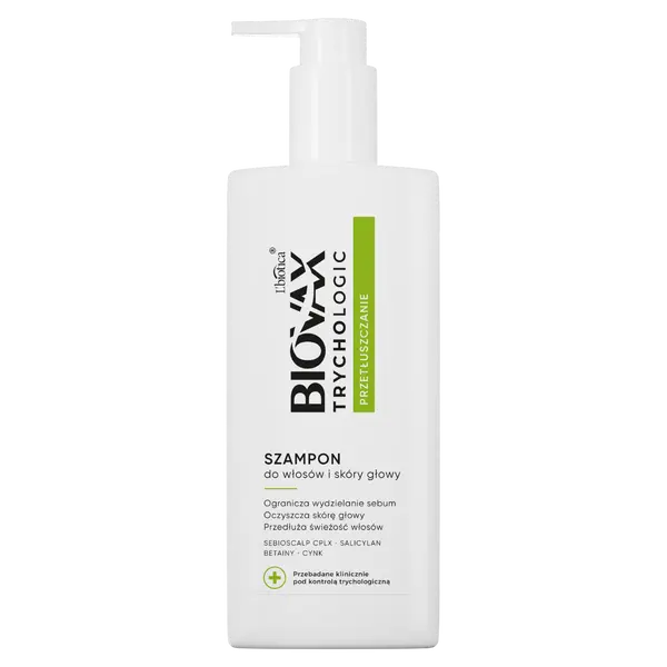 Шампунь против жирности волос и кожи головы, 200 мл L'Biotica Biovax Trychologic
Шампунь против жирности волос и кожи головы, 200 мл L'Biotica Biovax Trychologic