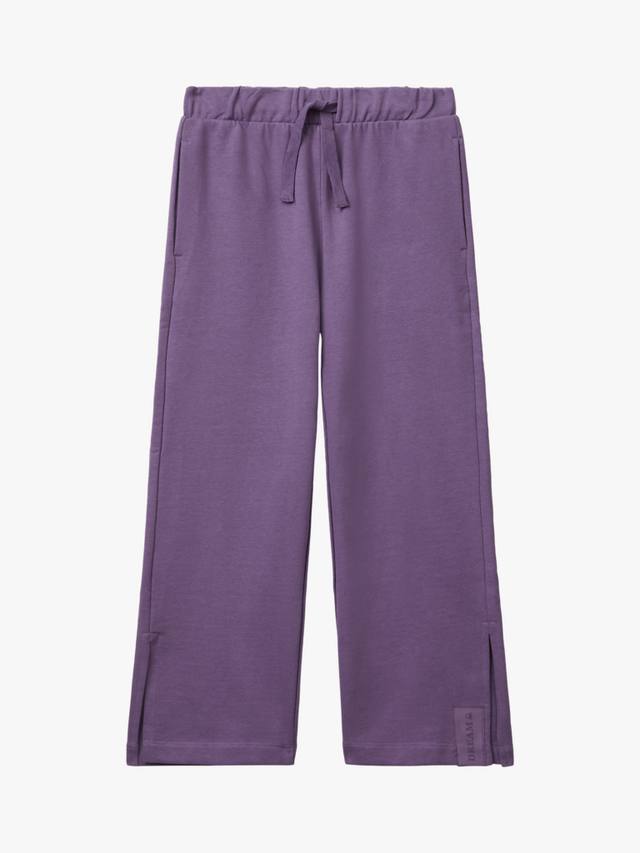 Детские хлопковые брюки с кулиской и разрезом на щиколотке Benetton, Violet
Детские хлопковые брюки с кулиской и разрезом на щиколотке Benetton, Violet