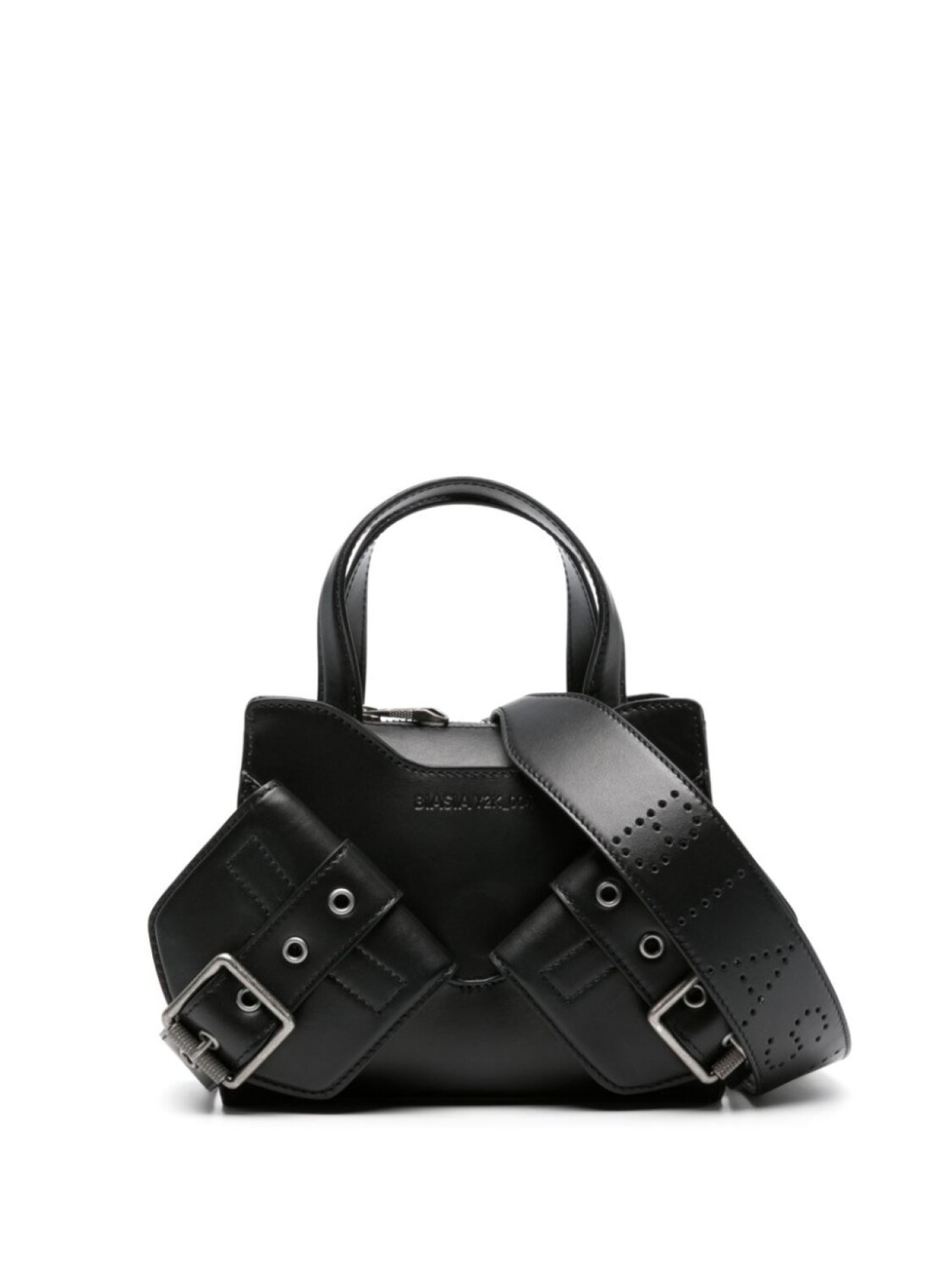 Biasia сумка-тоут с тисненым логотипом, черный
Biasia сумка-тоут с тисненым логотипом, черный