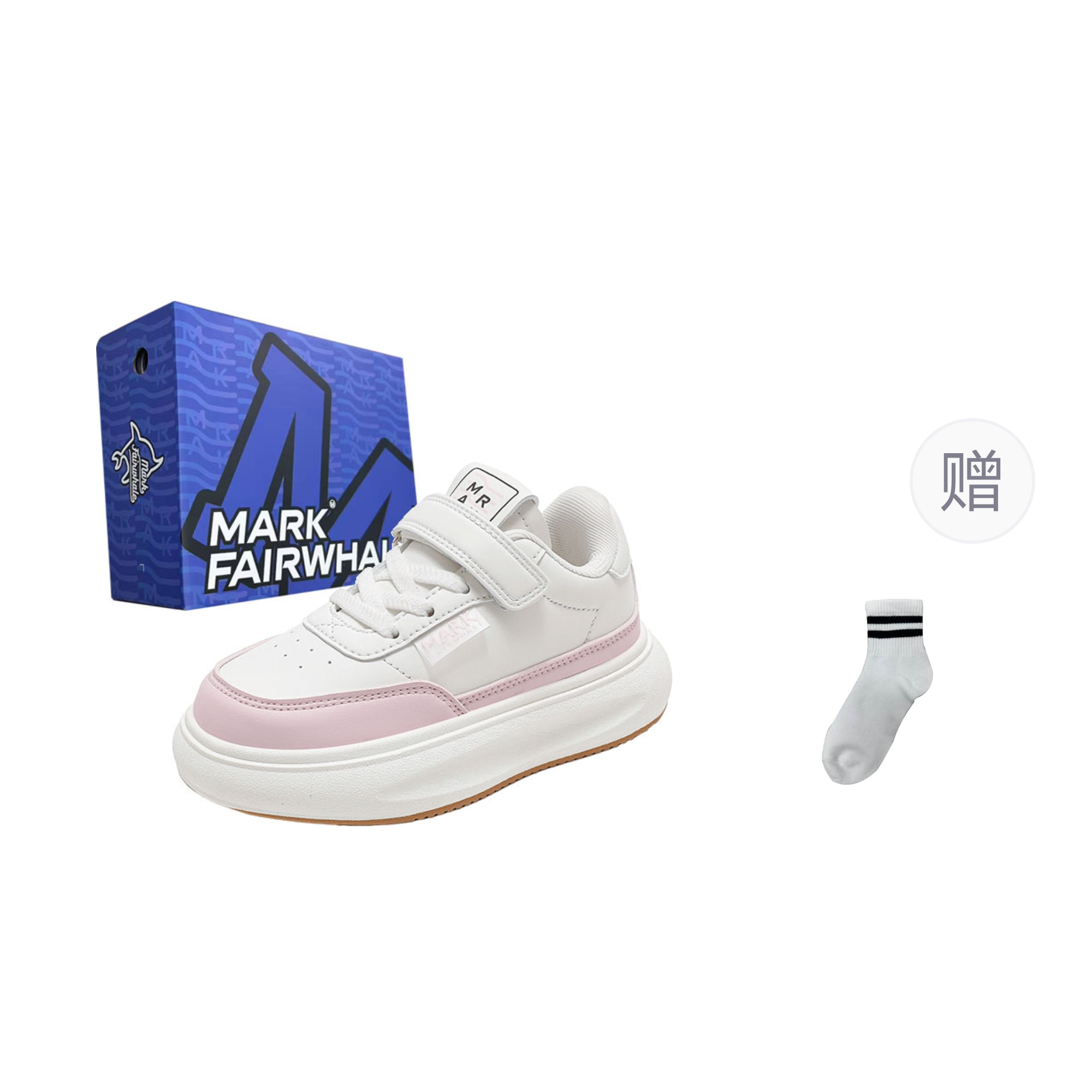 Детская повседневная обувь для детей FAIRWHALE, белый/розовый
Детская повседневная обувь для детей FAIRWHALE, белый/розовый