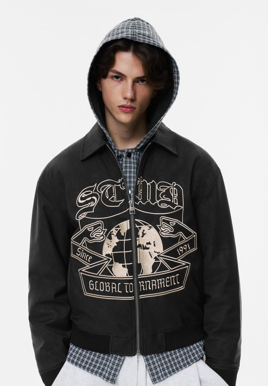 Куртка PULL&BEAR Bomber Jacket, Black
Куртка PULL&BEAR Bomber Jacket, Black