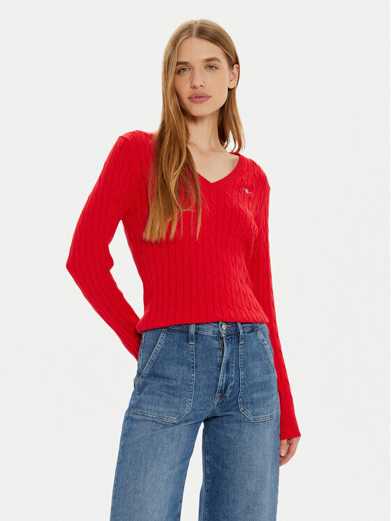 Облегающий свитер Gant, красный
Облегающий свитер Gant, красный