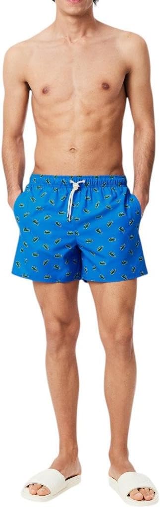 Мужские шорты Lacoste с принтом крокодила, Gipsy Blue & Multicolor
Мужские шорты Lacoste с принтом крокодила, Gipsy Blue & Multicolor