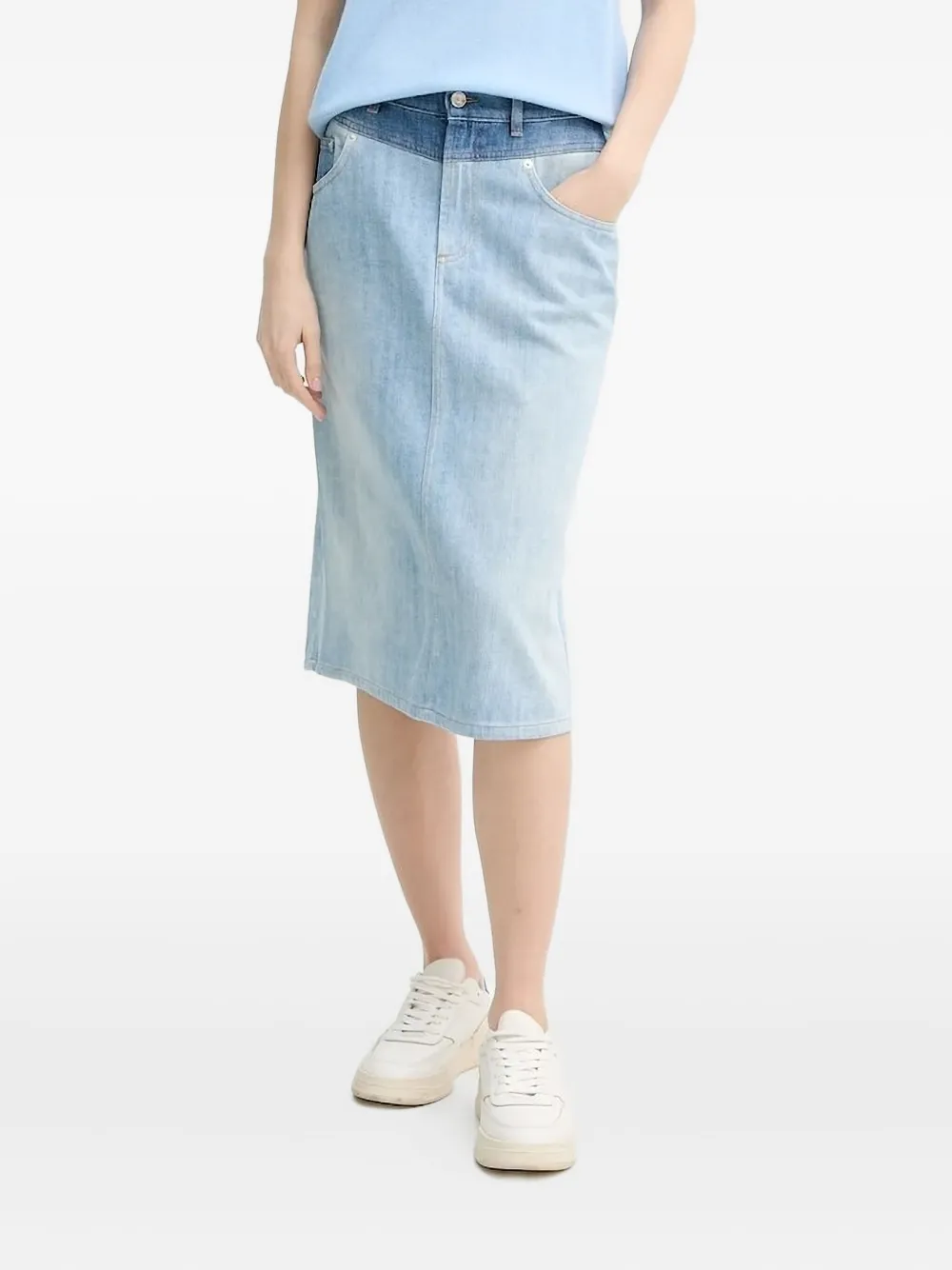 Джинсовая юбка миди Iceberg, синий
Джинсовая юбка миди Iceberg, синий