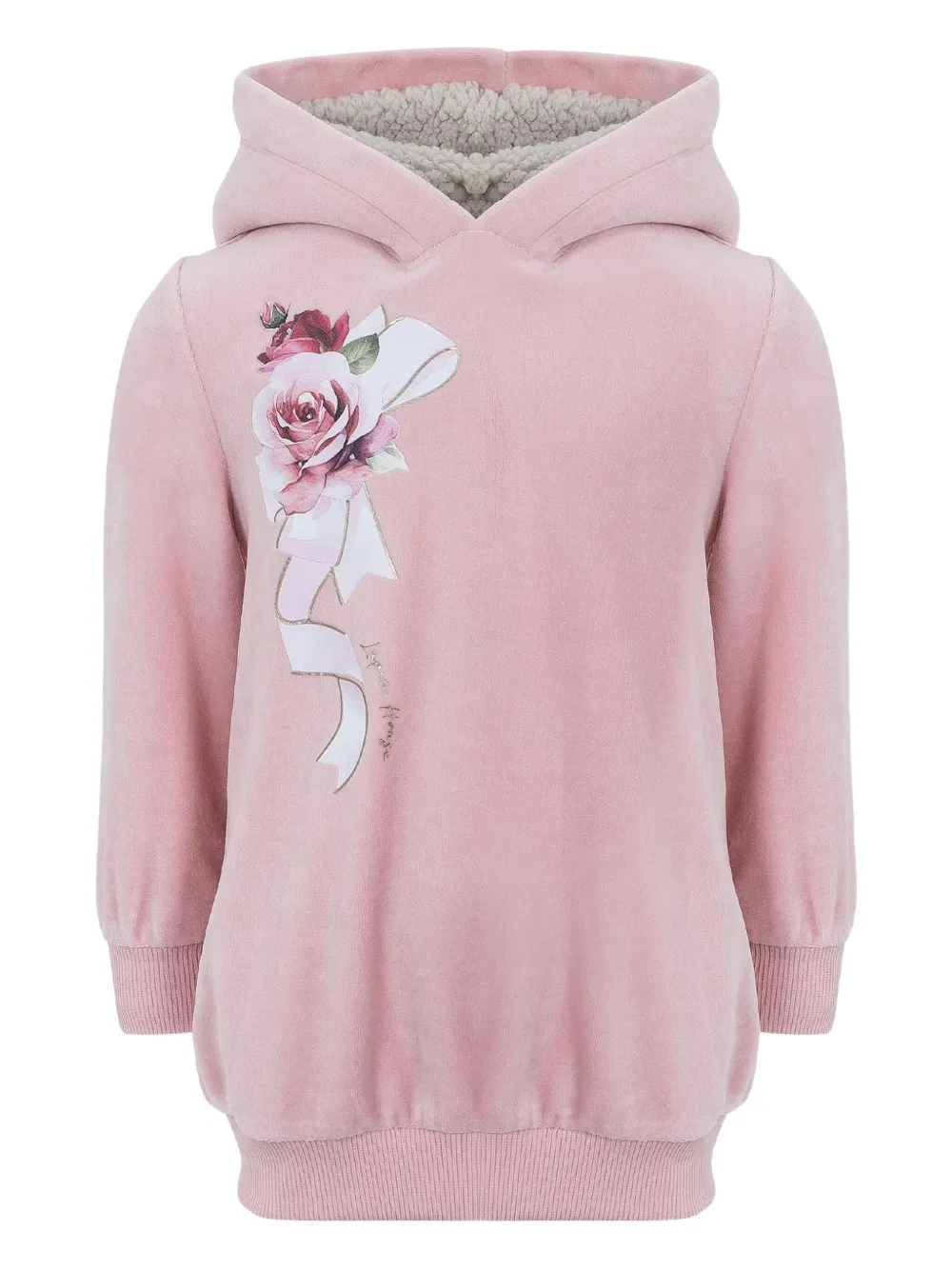 Платье с капюшоном и цветочным принтом Lapin House, розовый
Платье с капюшоном и цветочным принтом Lapin House, розовый