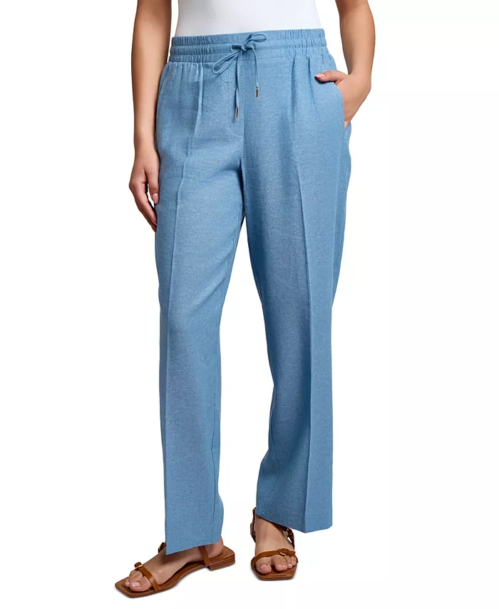 Женские брюки Crossdye с застежкой-молнией и широкими штанинами Jones New York, синий
Женские брюки Crossdye с застежкой-молнией и широкими штанинами Jones New York, синий