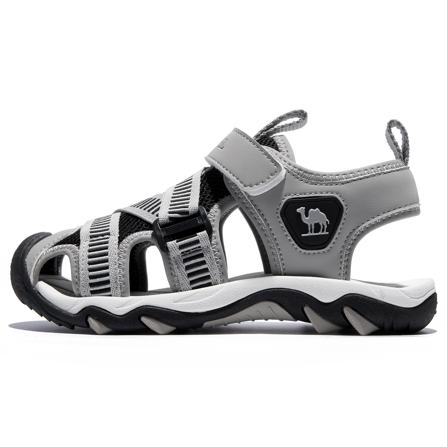 Дышащие низкие сандалии для детей CAMEL, серый/черный
Дышащие низкие сандалии для детей CAMEL, серый/черный