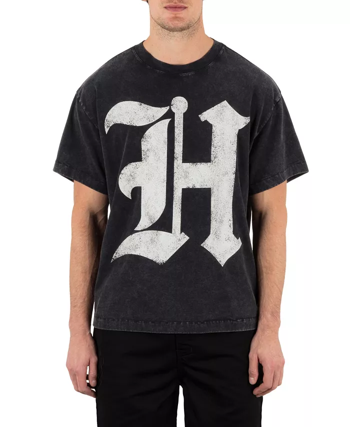 Мужская футболка с коротким рукавом Big H Hurley, черный
Мужская футболка с коротким рукавом Big H Hurley, черный