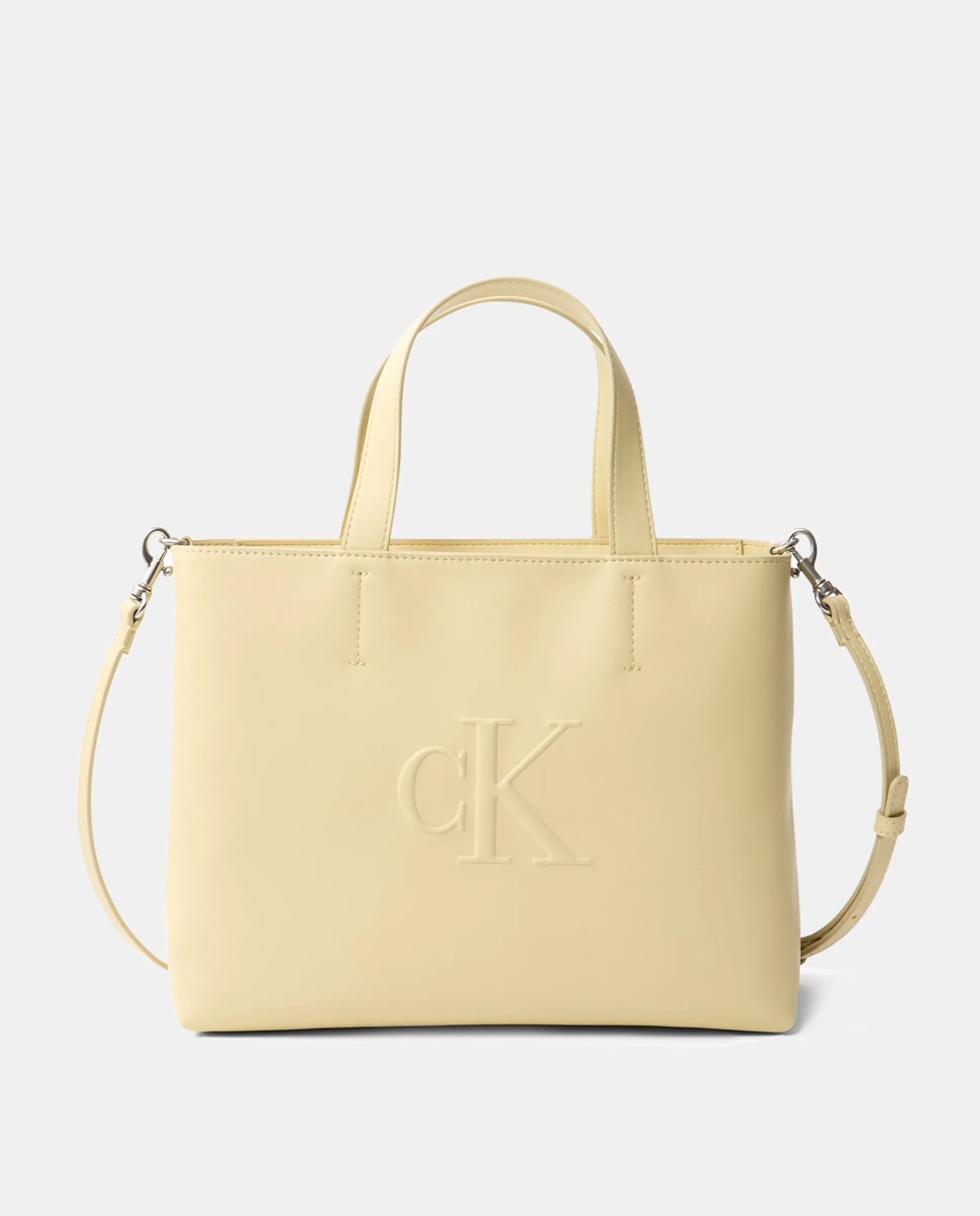 Маленькая сумка-тоут Calvin Klein, желтый 
Маленькая сумка-тоут Calvin Klein, желтый