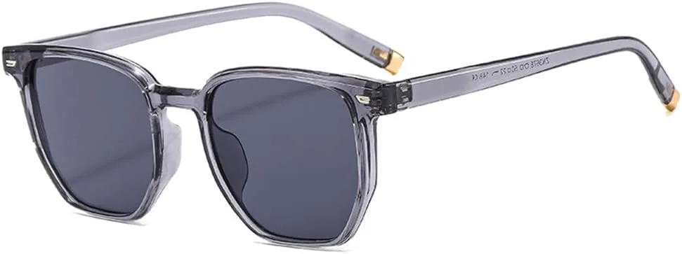 Солнцезащитные очки UV400 для мужчин и женщин | Прозрачные линзы, заклепки, большая оправа | Для вождения и занятий спортом на открытом воздухе generic, Grey Grey
Солнцезащитные очки UV400 для мужчин и женщин | Прозрачные линзы, заклепки, большая оправа | Для вождения и занятий спортом на открытом воздухе generic, Grey Grey