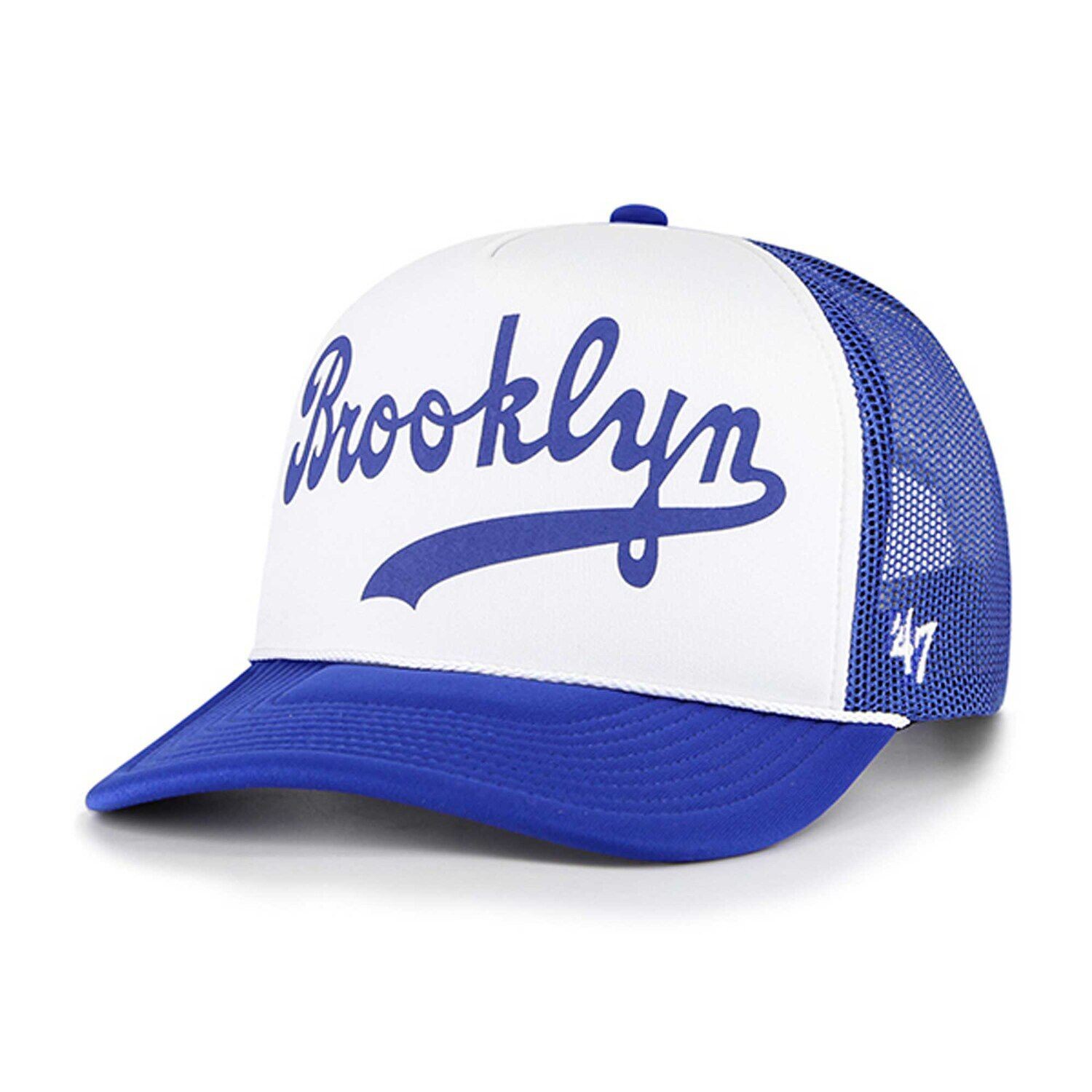 Мужская белая кепка Los Angeles Dodgers '47 из пенопласта с надписью Trucker Snapback
Мужская белая кепка Los Angeles Dodgers '47 из пенопласта с надписью Trucker Snapback
