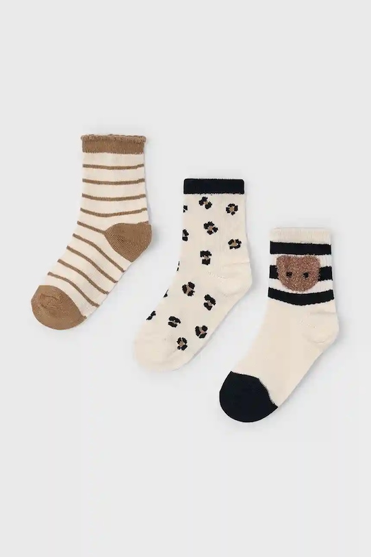 3 пары детских носков Mayoral, белый
3 пары детских носков Mayoral, белый