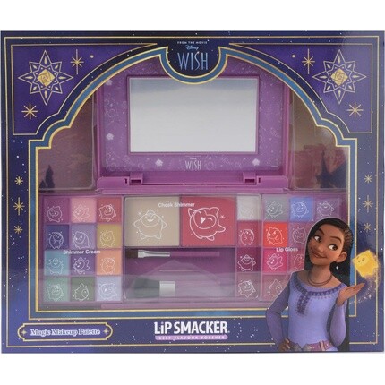 Lip Smacker Wish Beauty Palette Набор для макияжа в стиле Disney Wish с блесками для губ, мерцающими кремами и румянами Подарки принцессы Диснея для детей Аксессуары для макияжа и зеркало
Lip Smacker Wish Beauty Palette Набор для макияжа в стиле Disney Wish с блесками для губ, мерцающими кремами и румянами Подарки принцессы Диснея для детей Аксессуары для макияжа и зеркало