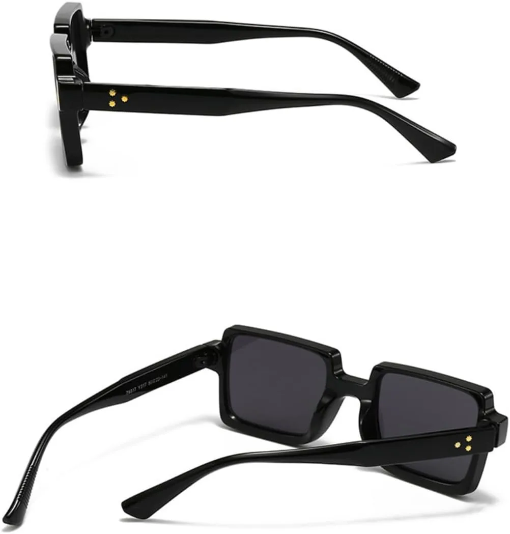 Ретро солнцезащитные очки для женщин, модные, градиентные, мужские, трендовые, с заклепками, в стиле панк, с защитой от УФ-излучения UV400 HHZZYVY, Gray
Ретро солнцезащитные очки для женщин, модные, градиентные, мужские, трендовые, с заклепками, в стиле панк, с защитой от УФ-излучения UV400 HHZZYVY, Gray