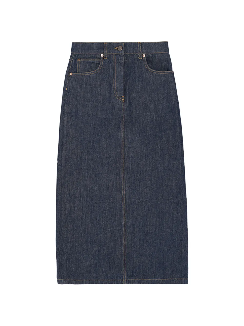 Джинсовая макси-юбка с разрезом Fortela, синий
Джинсовая макси-юбка с разрезом Fortela, синий