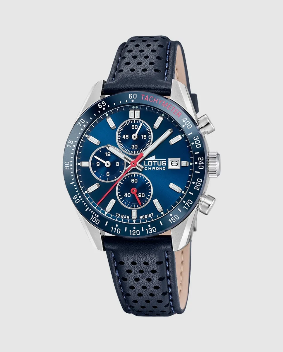 Мужские часы 18995/7 Chrono синяя кожа LOTUS, синий
Мужские часы 18995/7 Chrono синяя кожа LOTUS, синий