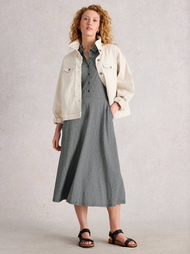 Платье-рубашка Rua в полоску White Stuff, Navy/Multi
Платье-рубашка Rua в полоску White Stuff, Navy/Multi