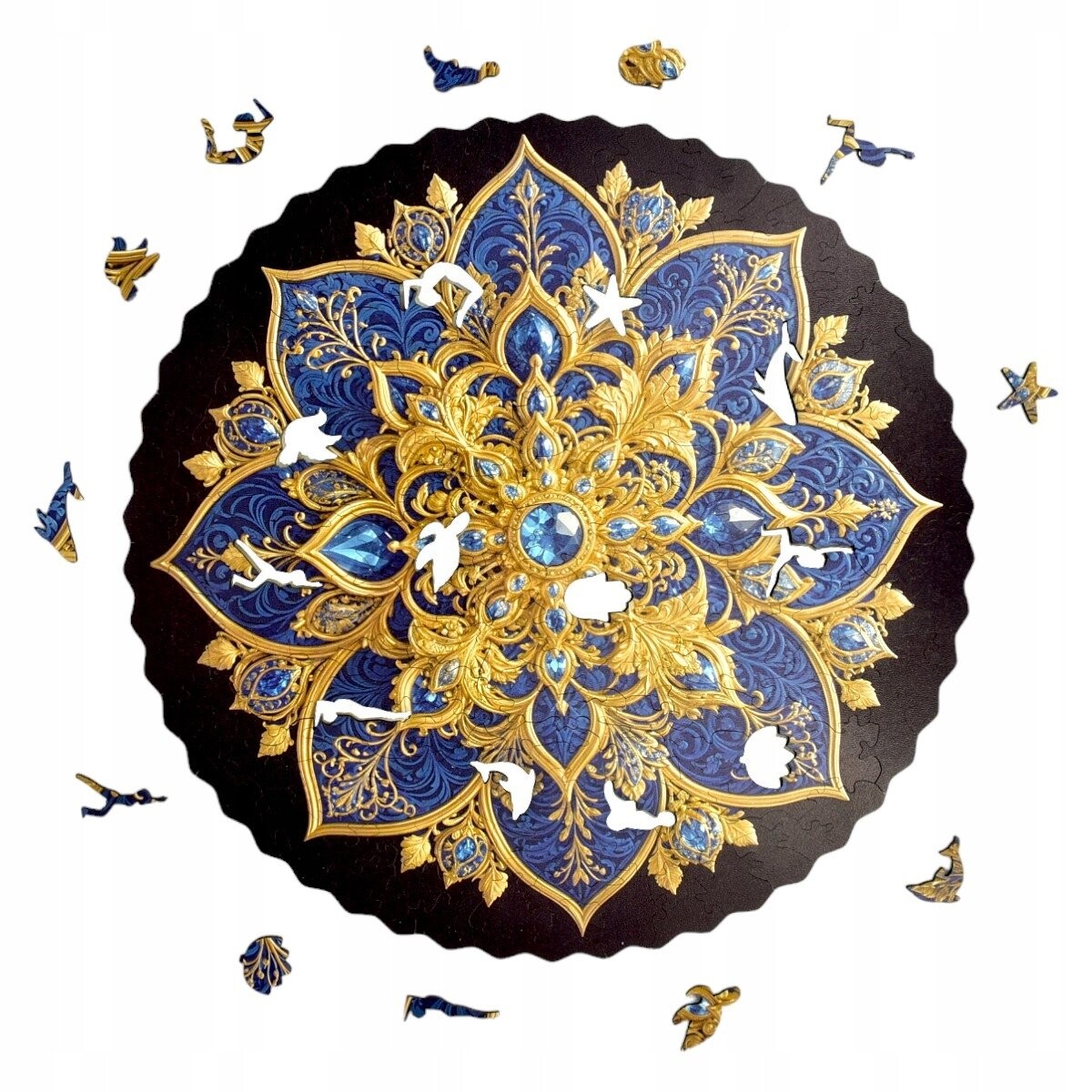 Деревянный 3D-пазл премиум-класса для взрослых Mandala Sapphire XL Mruu&Pruu
Деревянный 3D-пазл премиум-класса для взрослых Mandala Sapphire XL Mruu&Pruu