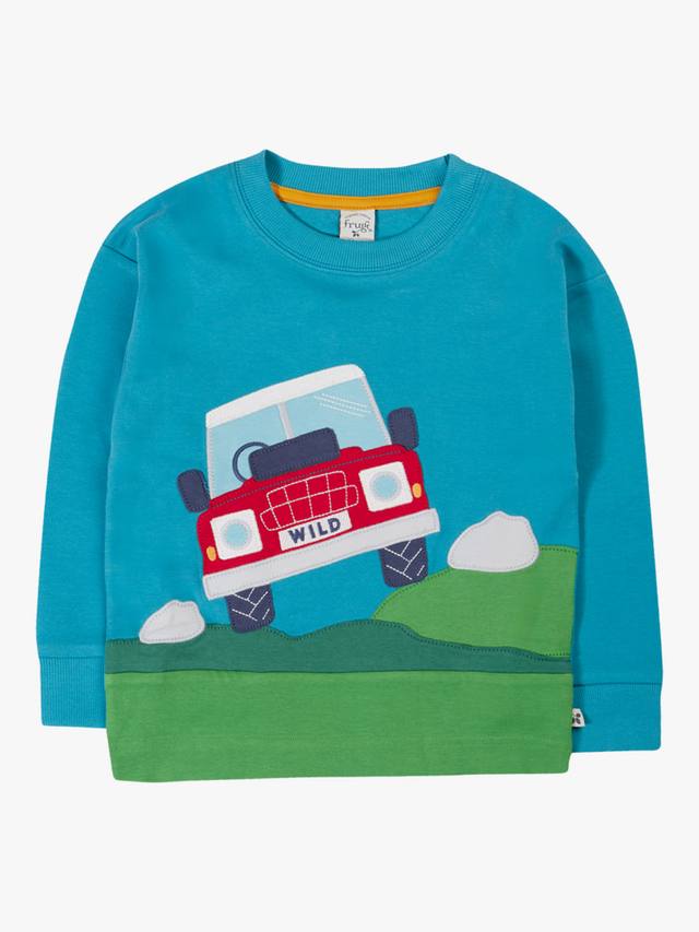 Детская футболка Owen с длинными рукавами из хлопка Frugi, Boat Blue/Vehicle
Детская футболка Owen с длинными рукавами из хлопка Frugi, Boat Blue/Vehicle