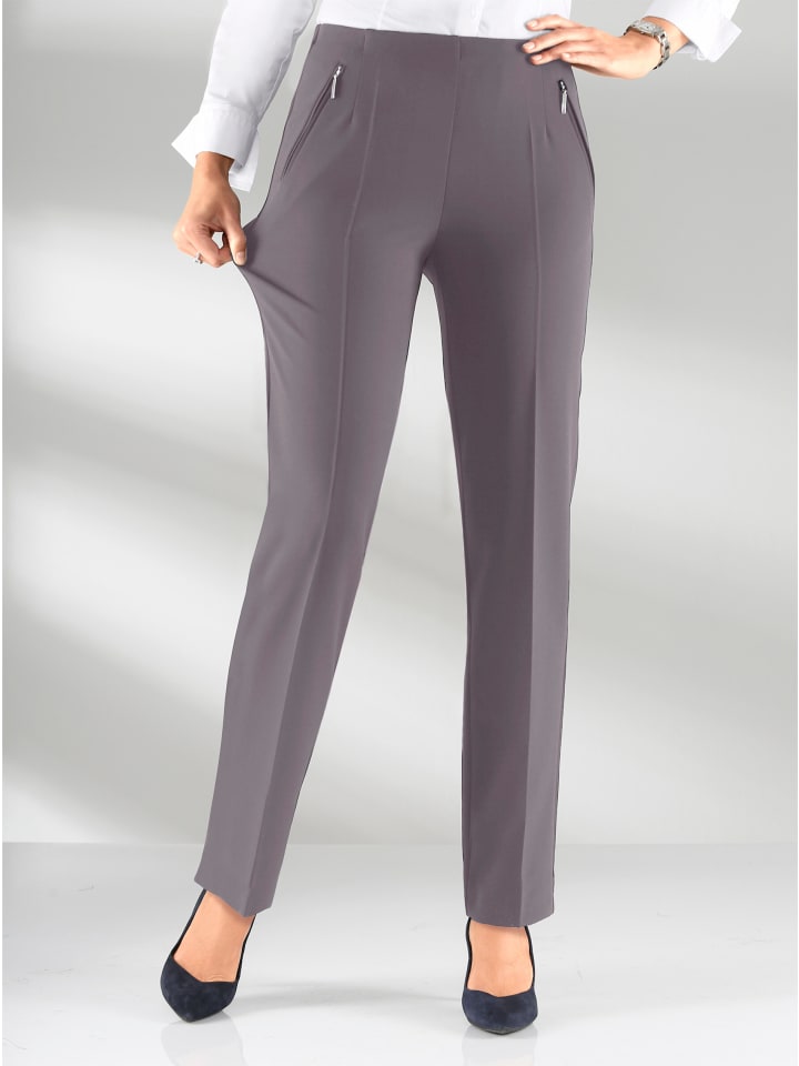 Брюки-карго антрацитового цвета Adelina
Брюки-карго антрацитового цвета Adelina