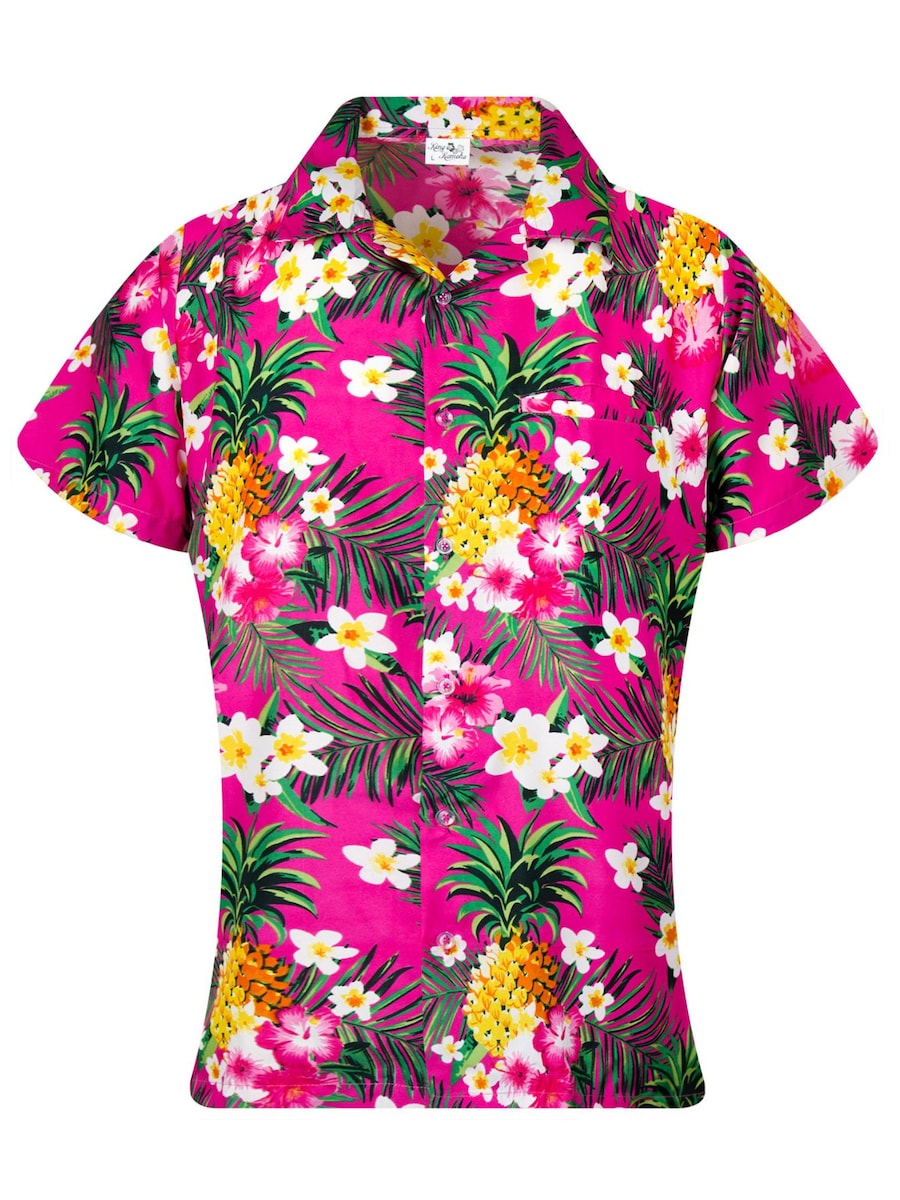 Блуза King Kameha Pineapple Flowers, розовый
Блуза King Kameha Pineapple Flowers, розовый