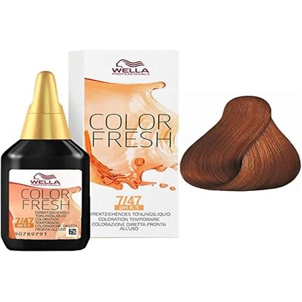 Color Fresh 7/47 Средний медно-русый песочный 75 мл, Wella
Color Fresh 7/47 Средний медно-русый песочный 75 мл, Wella