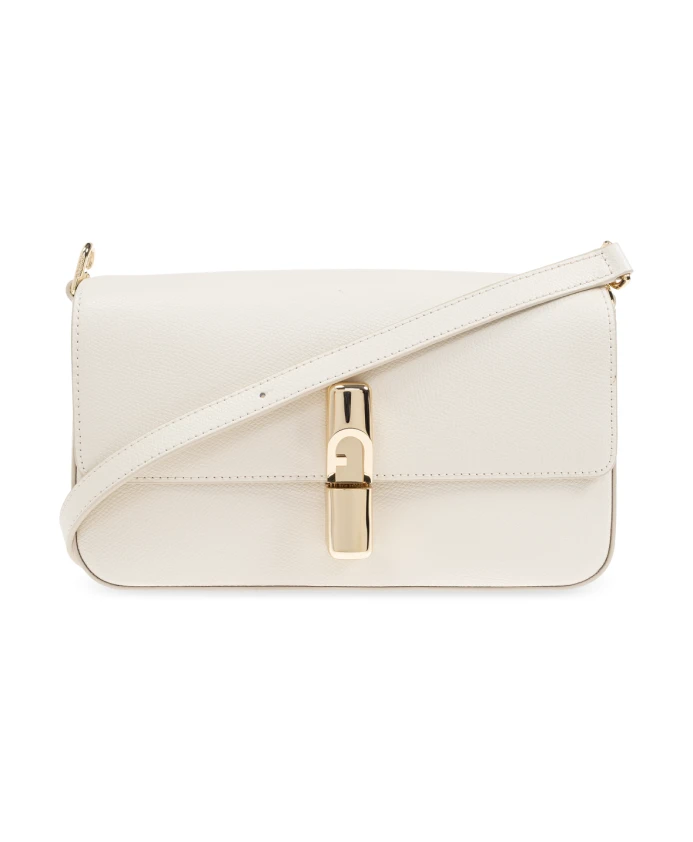 Маленькая иридная сумка через плечо Furla, белый
Маленькая иридная сумка через плечо Furla, белый