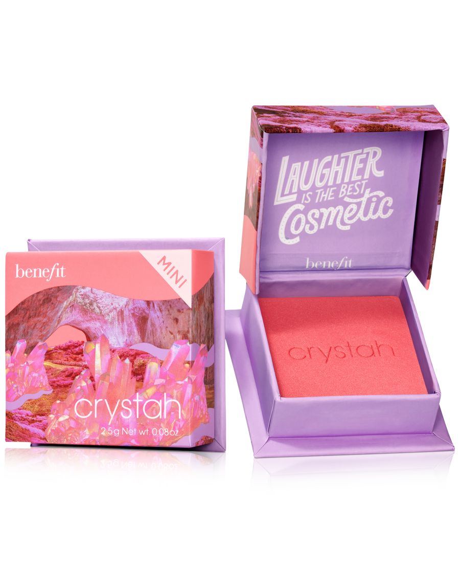 Мини-румяна WANDERful World Silky-Soft Powder Blush Benefit Cosmetics, цвет crystah mini
Мини-румяна WANDERful World Silky-Soft Powder Blush Benefit Cosmetics, цвет crystah mini