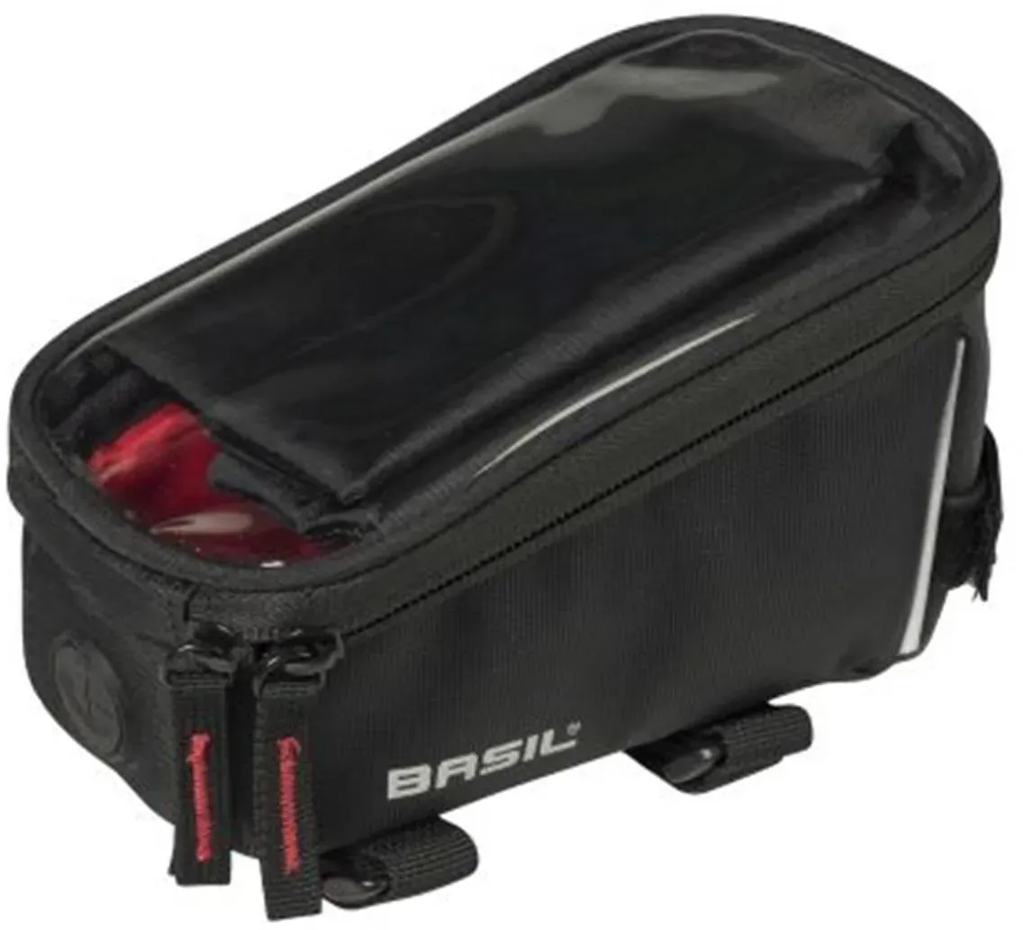 Сумка-рамка для мобильного телефона Basil "Sport Design" (комплект, 2 шт., с дождевиком), черный 
Сумка-рамка для мобильного телефона Basil "Sport Design" (комплект, 2 шт., с дождевиком), черный