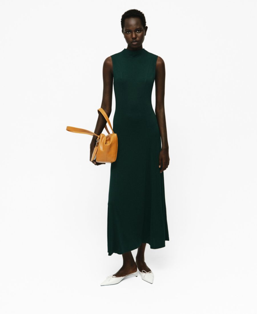 Женское платье миди с годе MANGO, Dark Green
Женское платье миди с годе MANGO, Dark Green