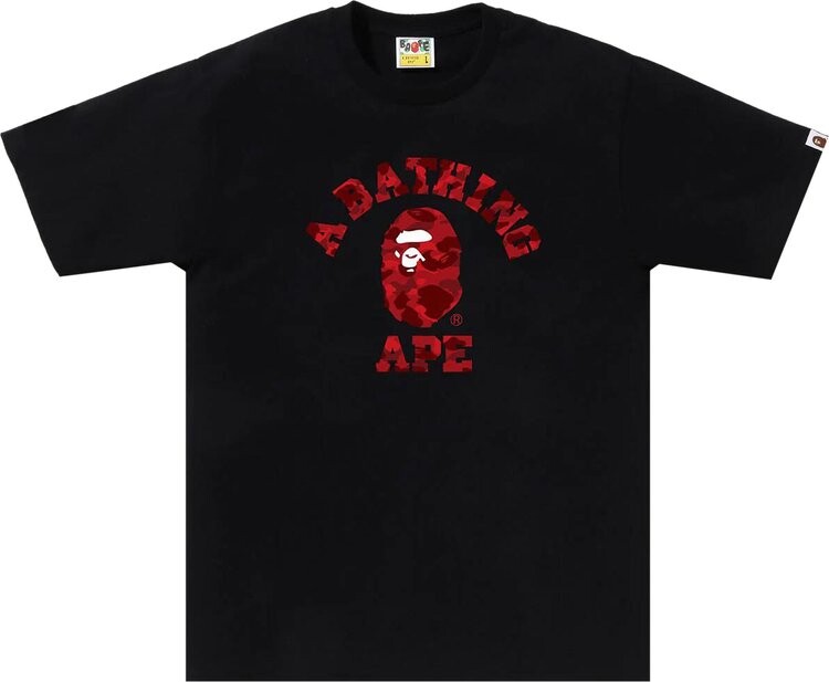 Футболка BAPE Color Camo College 'Black/Red', черный
Футболка BAPE Color Camo College 'Black/Red', черный