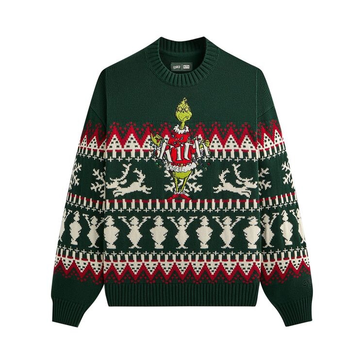Свитер Kith x The Grinch Fair Isle Lewis Crewneck Sweater Stadium, зеленый
Свитер Kith x The Grinch Fair Isle Lewis Crewneck Sweater Stadium, зеленый