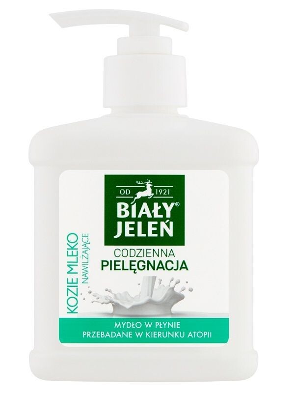 Мыло для тела Biały Jeleń Kozie млeko, 500 мл
Мыло для тела Biały Jeleń Kozie млeko, 500 мл