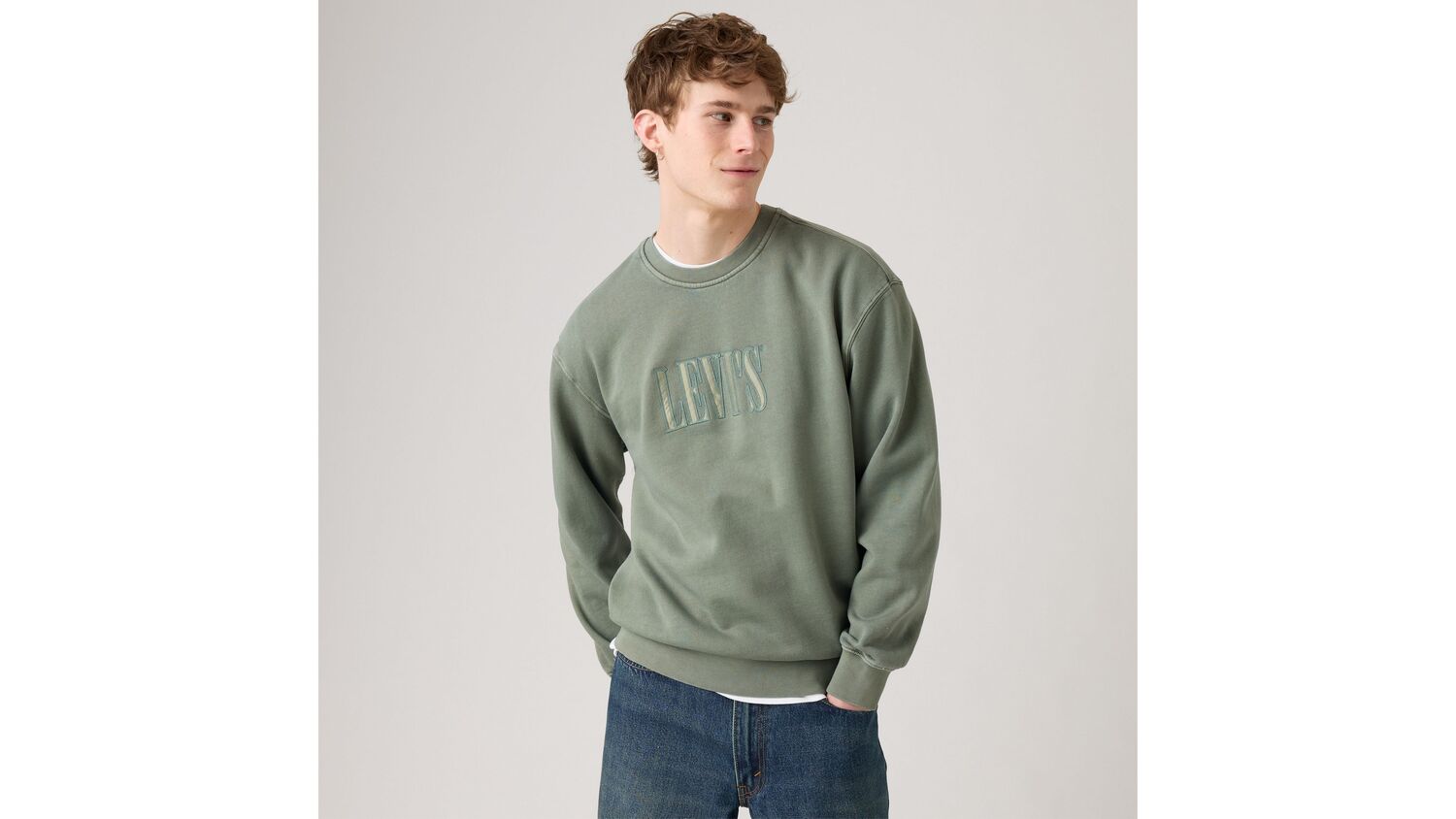 Свободная толстовка с круглым вырезом и графическим принтом Levi's, Laurel Wreath - Grey
Свободная толстовка с круглым вырезом и графическим принтом Levi's, Laurel Wreath - Grey