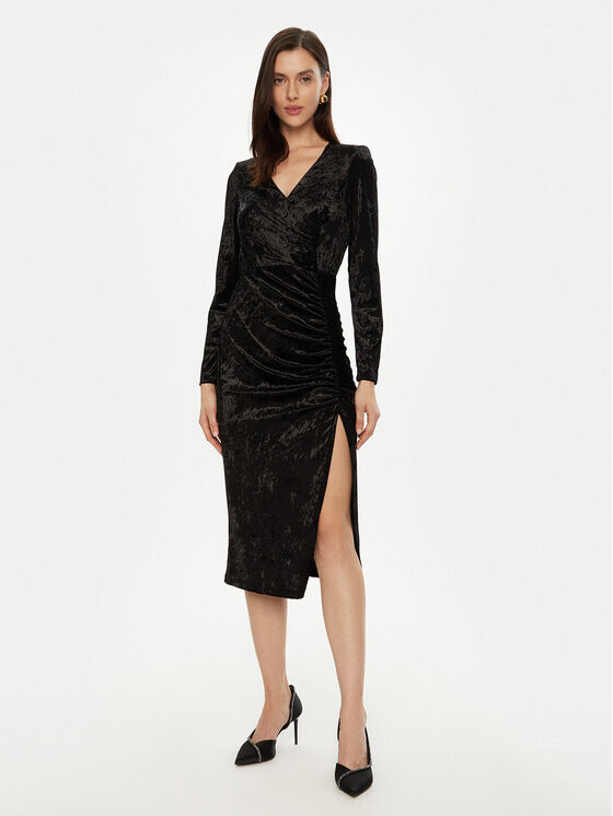 Коктейльное платье стандартного кроя Rinascimento, черный
Коктейльное платье стандартного кроя Rinascimento, черный