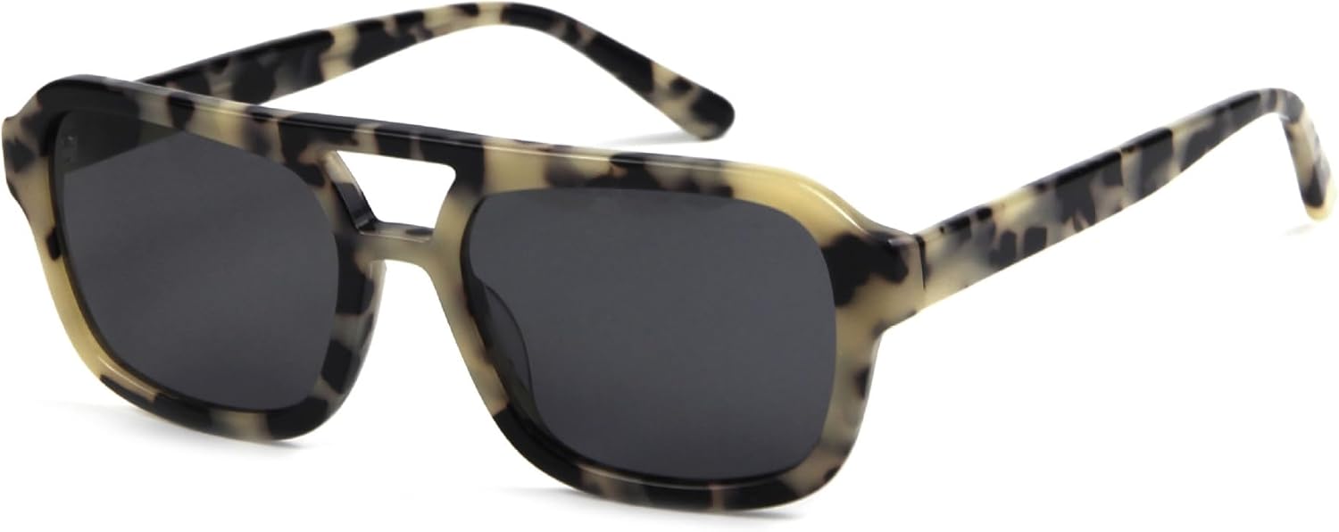 Модные квадратные солнцезащитные очки для женщин, солнцезащитные очки из ацетата для мужчин, очки с двойной перемычкой, большие очки-очки, линзы UV400 TOHUAN, Rt2034-c1
Модные квадратные солнцезащитные очки для женщин, солнцезащитные очки из ацетата для мужчин, очки с двойной перемычкой, большие очки-очки, линзы UV400 TOHUAN, Rt2034-c1