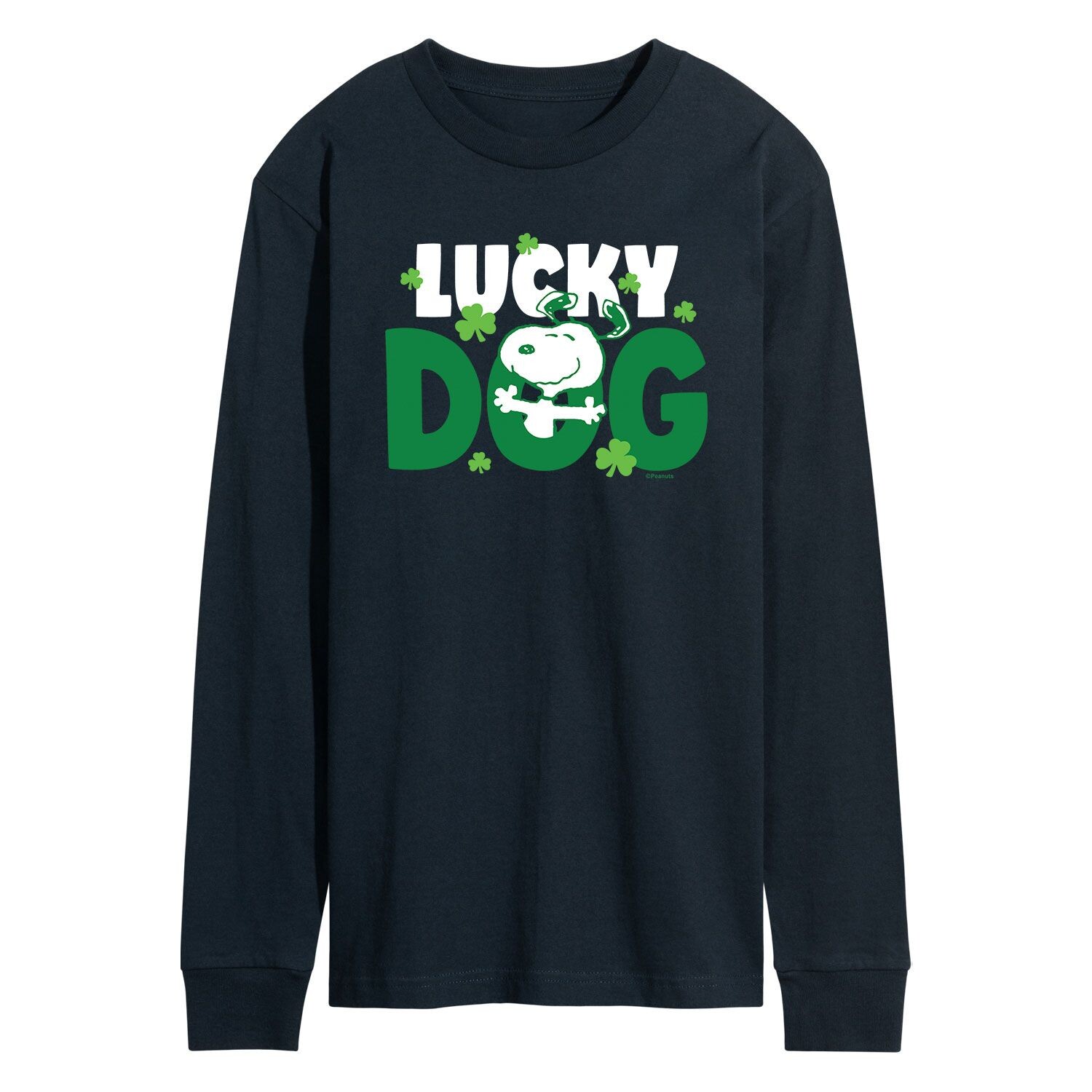 Мужская футболка с длинными рукавами Peanuts Lucky Dog Licensed Character
Мужская футболка с длинными рукавами Peanuts Lucky Dog Licensed Character