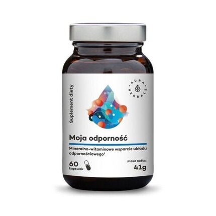Aura Herbals My Immunity Минералы и витамины 60 капсул
Aura Herbals My Immunity Минералы и витамины 60 капсул